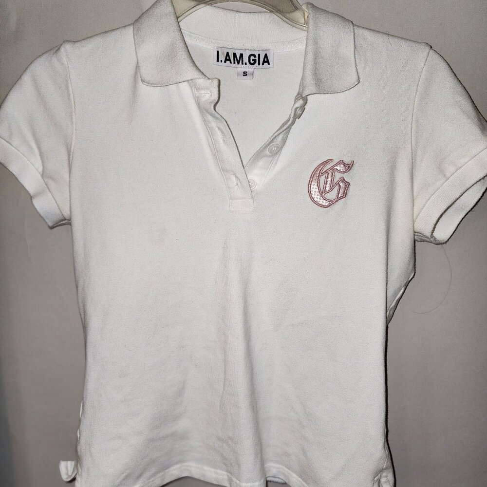 IA.M. G.I.A. collared top
